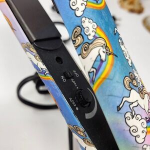 PYT Unicorn Flat Iron Hair‎ Straightener Adjustable Temp Ceramic Plates